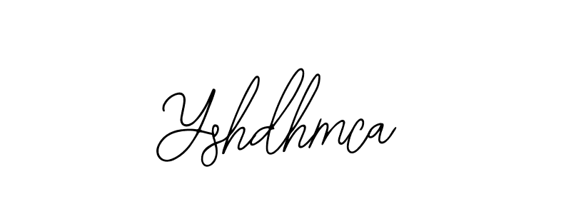 Also You can easily find your signature by using the search form. We will create Yshdhmca name handwritten signature images for you free of cost using Bearetta-2O07w sign style. Yshdhmca signature style 12 images and pictures png