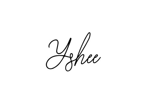 You should practise on your own different ways (Bearetta-2O07w) to write your name (Yshee) in signature. don't let someone else do it for you. Yshee signature style 12 images and pictures png