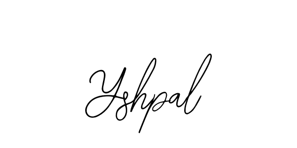 Yshpal stylish signature style. Best Handwritten Sign (Bearetta-2O07w) for my name. Handwritten Signature Collection Ideas for my name Yshpal. Yshpal signature style 12 images and pictures png