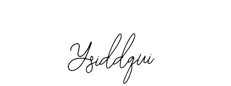 The best way (Bearetta-2O07w) to make a short signature is to pick only two or three words in your name. The name Ysiddqui include a total of six letters. For converting this name. Ysiddqui signature style 12 images and pictures png