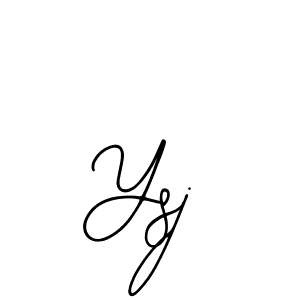 Best and Professional Signature Style for Ysj. Bearetta-2O07w Best Signature Style Collection. Ysj signature style 12 images and pictures png