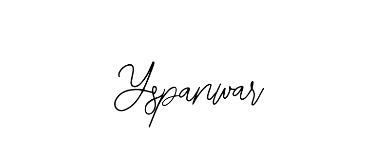 You should practise on your own different ways (Bearetta-2O07w) to write your name (Yspanwar) in signature. don't let someone else do it for you. Yspanwar signature style 12 images and pictures png