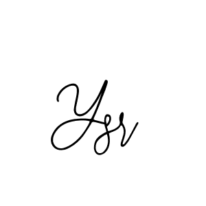 Make a beautiful signature design for name Ysr. With this signature (Bearetta-2O07w) style, you can create a handwritten signature for free. Ysr signature style 12 images and pictures png