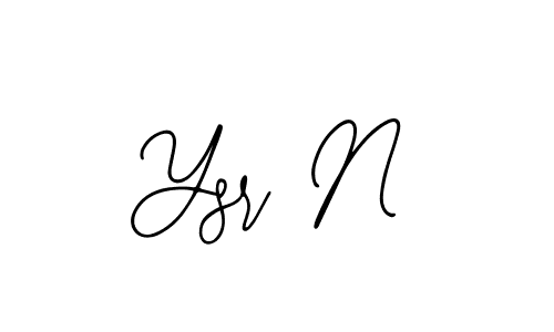 Similarly Bearetta-2O07w is the best handwritten signature design. Signature creator online .You can use it as an online autograph creator for name Ysr N. Ysr N signature style 12 images and pictures png
