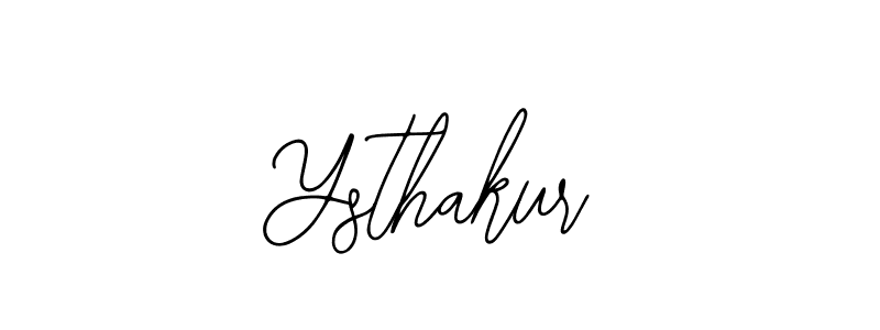 Ysthakur stylish signature style. Best Handwritten Sign (Bearetta-2O07w) for my name. Handwritten Signature Collection Ideas for my name Ysthakur. Ysthakur signature style 12 images and pictures png