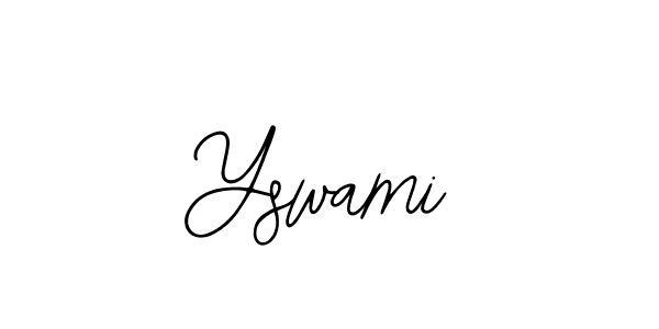 if you are searching for the best signature style for your name Yswami. so please give up your signature search. here we have designed multiple signature styles  using Bearetta-2O07w. Yswami signature style 12 images and pictures png