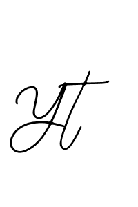 Make a beautiful signature design for name Yt. With this signature (Bearetta-2O07w) style, you can create a handwritten signature for free. Yt signature style 12 images and pictures png