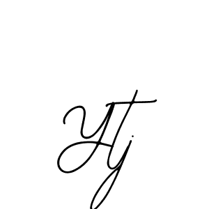 if you are searching for the best signature style for your name Ytj. so please give up your signature search. here we have designed multiple signature styles  using Bearetta-2O07w. Ytj signature style 12 images and pictures png