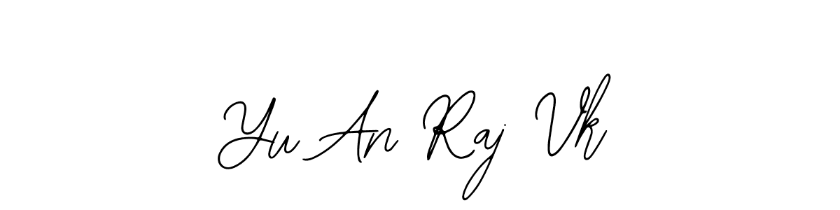 Also we have Yu An Raj Vk name is the best signature style. Create professional handwritten signature collection using Bearetta-2O07w autograph style. Yu An Raj Vk signature style 12 images and pictures png