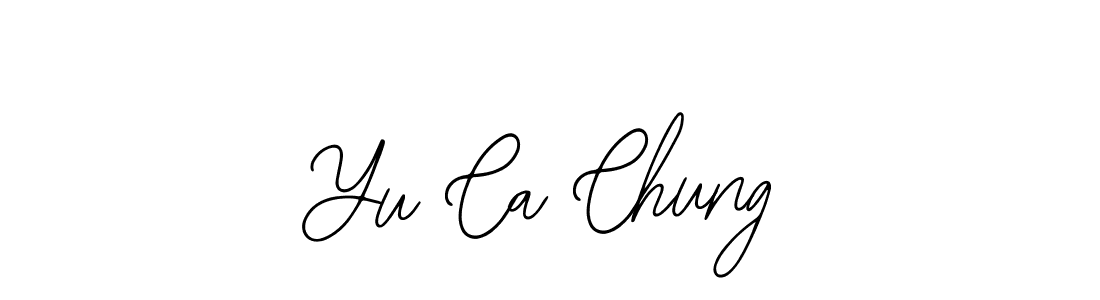 Design your own signature with our free online signature maker. With this signature software, you can create a handwritten (Bearetta-2O07w) signature for name Yu Ca Chung. Yu Ca Chung signature style 12 images and pictures png