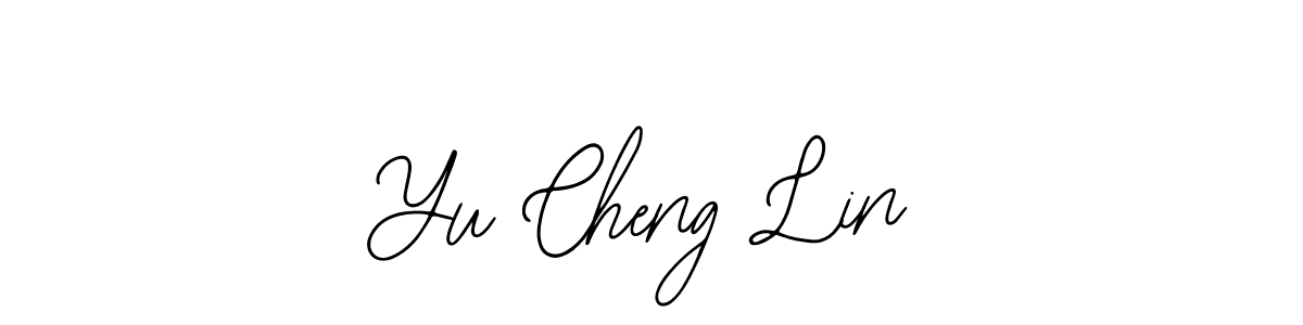 Create a beautiful signature design for name Yu Cheng Lin. With this signature (Bearetta-2O07w) fonts, you can make a handwritten signature for free. Yu Cheng Lin signature style 12 images and pictures png