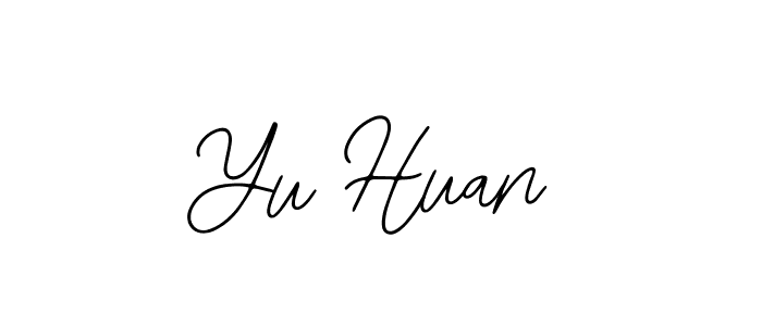 Design your own signature with our free online signature maker. With this signature software, you can create a handwritten (Bearetta-2O07w) signature for name Yu Huan. Yu Huan signature style 12 images and pictures png