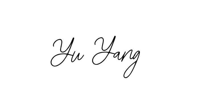 Similarly Bearetta-2O07w is the best handwritten signature design. Signature creator online .You can use it as an online autograph creator for name Yu Yang. Yu Yang signature style 12 images and pictures png