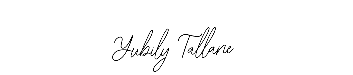 It looks lik you need a new signature style for name Yubily Tallane. Design unique handwritten (Bearetta-2O07w) signature with our free signature maker in just a few clicks. Yubily Tallane signature style 12 images and pictures png