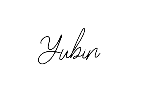 Similarly Bearetta-2O07w is the best handwritten signature design. Signature creator online .You can use it as an online autograph creator for name Yubin. Yubin signature style 12 images and pictures png