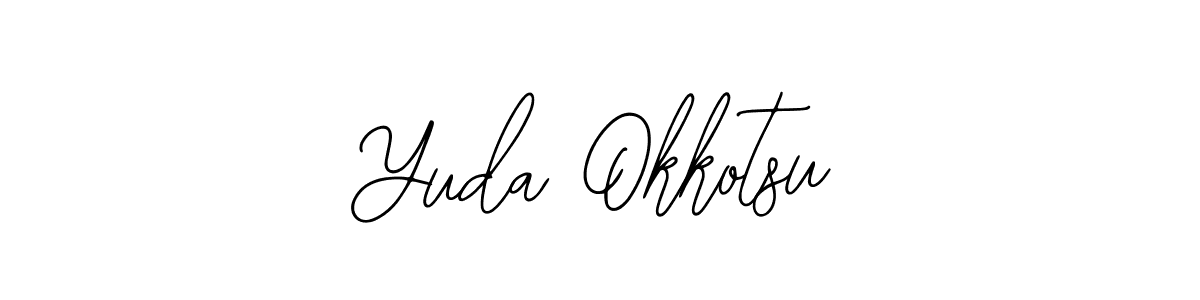 Design your own signature with our free online signature maker. With this signature software, you can create a handwritten (Bearetta-2O07w) signature for name Yuda Okkotsu. Yuda Okkotsu signature style 12 images and pictures png