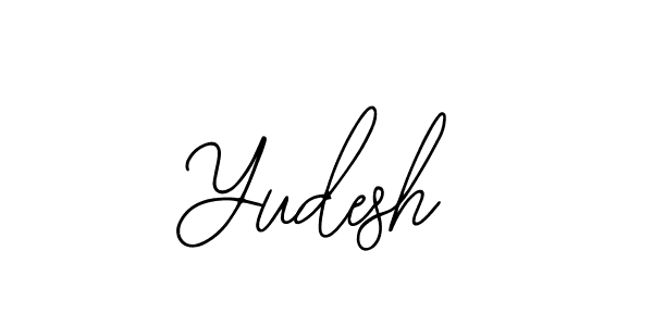 Yudesh stylish signature style. Best Handwritten Sign (Bearetta-2O07w) for my name. Handwritten Signature Collection Ideas for my name Yudesh. Yudesh signature style 12 images and pictures png