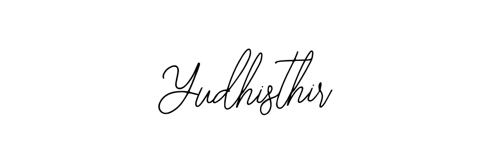 Design your own signature with our free online signature maker. With this signature software, you can create a handwritten (Bearetta-2O07w) signature for name Yudhisthir. Yudhisthir signature style 12 images and pictures png