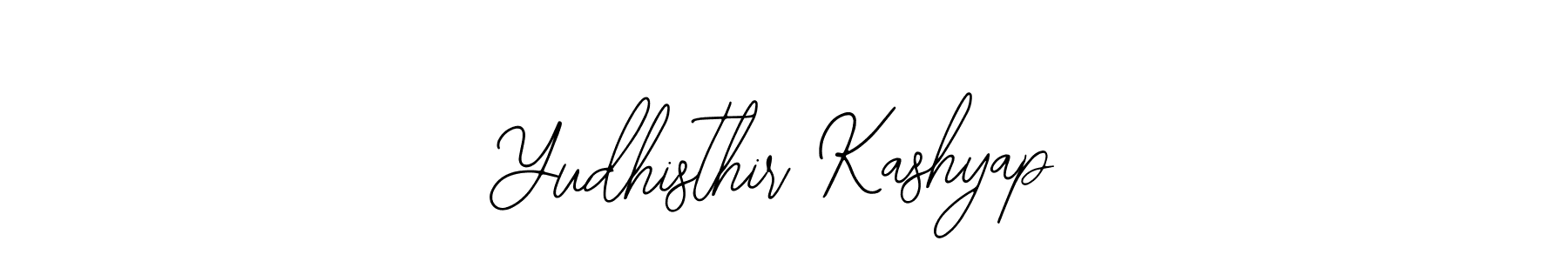 Create a beautiful signature design for name Yudhisthir Kashyap. With this signature (Bearetta-2O07w) fonts, you can make a handwritten signature for free. Yudhisthir Kashyap signature style 12 images and pictures png