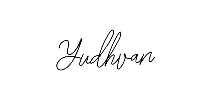 Design your own signature with our free online signature maker. With this signature software, you can create a handwritten (Bearetta-2O07w) signature for name Yudhvan. Yudhvan signature style 12 images and pictures png