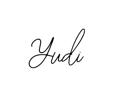 if you are searching for the best signature style for your name Yudi. so please give up your signature search. here we have designed multiple signature styles  using Bearetta-2O07w. Yudi signature style 12 images and pictures png