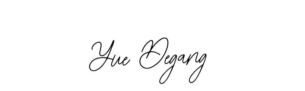 Yue Degang stylish signature style. Best Handwritten Sign (Bearetta-2O07w) for my name. Handwritten Signature Collection Ideas for my name Yue Degang. Yue Degang signature style 12 images and pictures png