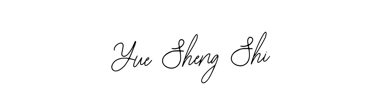 Use a signature maker to create a handwritten signature online. With this signature software, you can design (Bearetta-2O07w) your own signature for name Yue Sheng Shi. Yue Sheng Shi signature style 12 images and pictures png