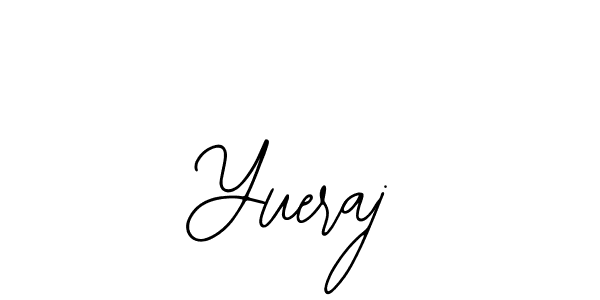 How to Draw Yueraj signature style? Bearetta-2O07w is a latest design signature styles for name Yueraj. Yueraj signature style 12 images and pictures png