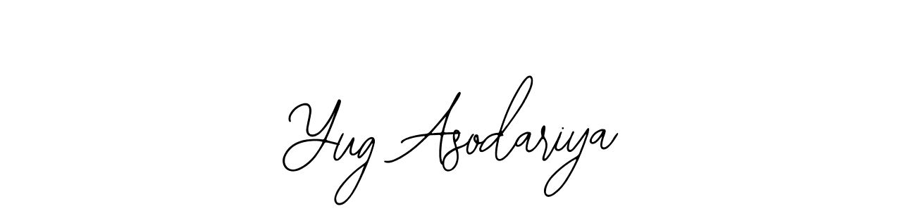 Also You can easily find your signature by using the search form. We will create Yug Asodariya name handwritten signature images for you free of cost using Bearetta-2O07w sign style. Yug Asodariya signature style 12 images and pictures png