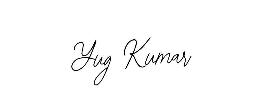 Design your own signature with our free online signature maker. With this signature software, you can create a handwritten (Bearetta-2O07w) signature for name Yug Kumar. Yug Kumar signature style 12 images and pictures png