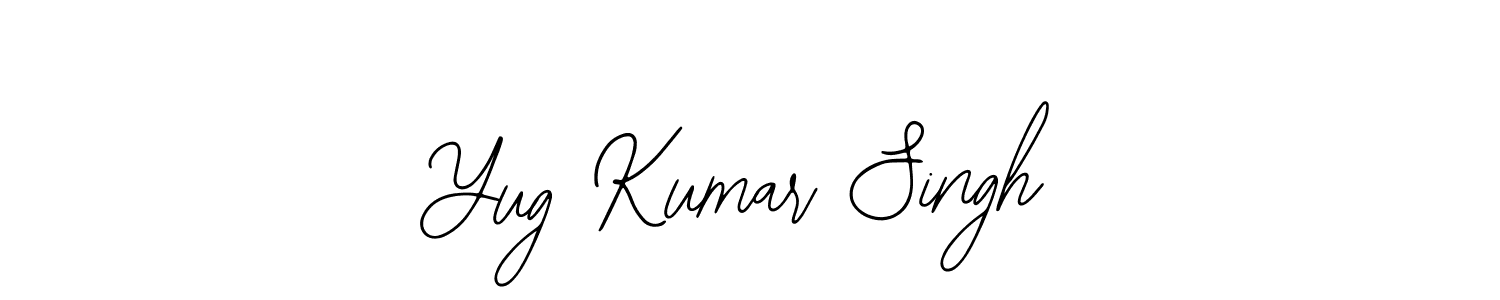 Also You can easily find your signature by using the search form. We will create Yug Kumar Singh name handwritten signature images for you free of cost using Bearetta-2O07w sign style. Yug Kumar Singh signature style 12 images and pictures png