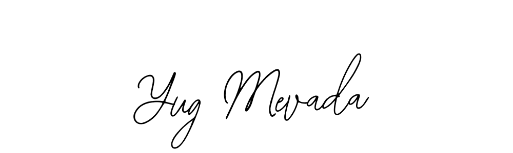 Design your own signature with our free online signature maker. With this signature software, you can create a handwritten (Bearetta-2O07w) signature for name Yug Mevada. Yug Mevada signature style 12 images and pictures png