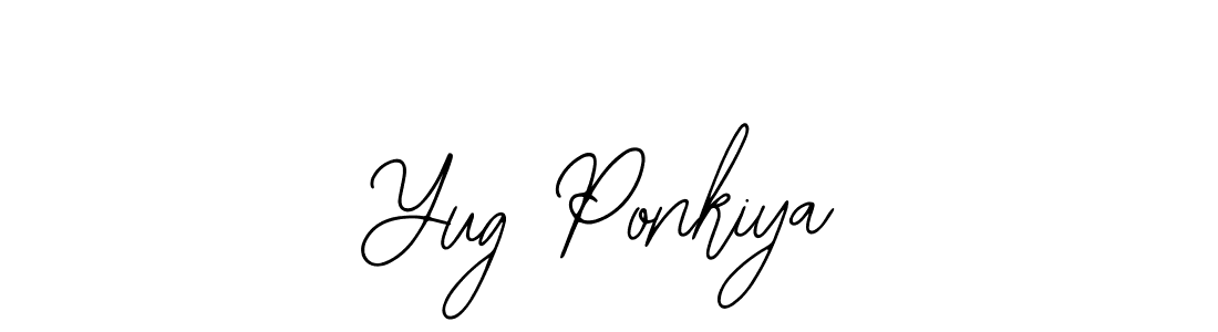 This is the best signature style for the Yug Ponkiya name. Also you like these signature font (Bearetta-2O07w). Mix name signature. Yug Ponkiya signature style 12 images and pictures png