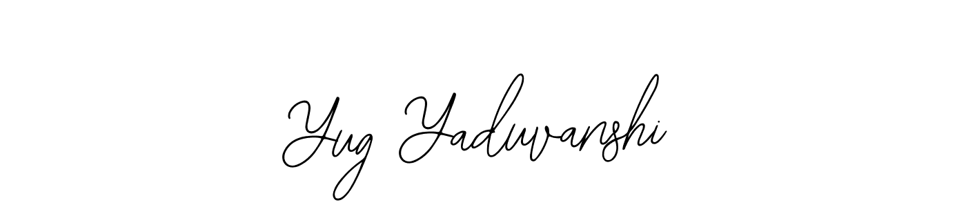 Make a beautiful signature design for name Yug Yaduvanshi. Use this online signature maker to create a handwritten signature for free. Yug Yaduvanshi signature style 12 images and pictures png