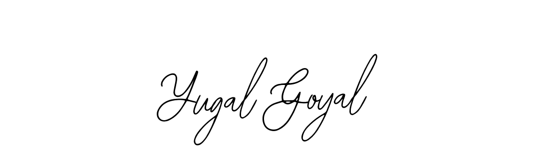 if you are searching for the best signature style for your name Yugal Goyal. so please give up your signature search. here we have designed multiple signature styles  using Bearetta-2O07w. Yugal Goyal signature style 12 images and pictures png