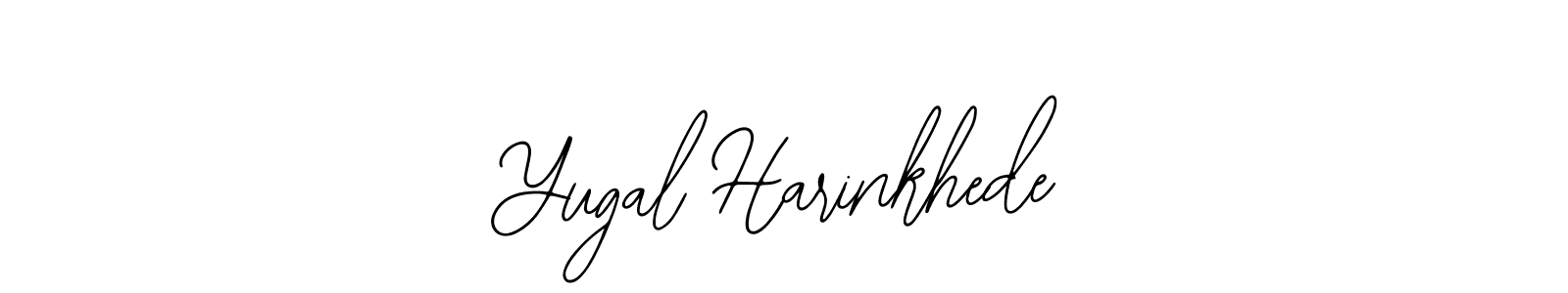 See photos of Yugal Harinkhede official signature by Spectra . Check more albums & portfolios. Read reviews & check more about Bearetta-2O07w font. Yugal Harinkhede signature style 12 images and pictures png