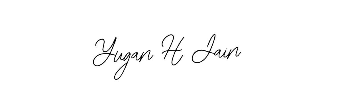 You can use this online signature creator to create a handwritten signature for the name Yugan H Jain. This is the best online autograph maker. Yugan H Jain signature style 12 images and pictures png