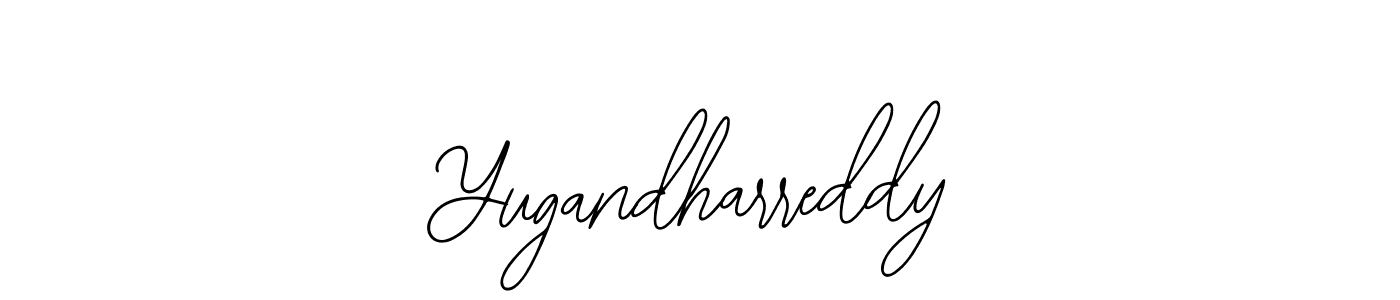 Design your own signature with our free online signature maker. With this signature software, you can create a handwritten (Bearetta-2O07w) signature for name Yugandharreddy. Yugandharreddy signature style 12 images and pictures png