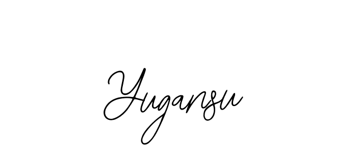 Make a beautiful signature design for name Yugansu. Use this online signature maker to create a handwritten signature for free. Yugansu signature style 12 images and pictures png