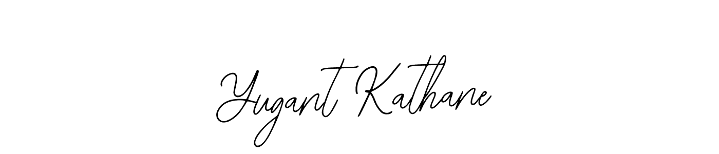 It looks lik you need a new signature style for name Yugant Kathane. Design unique handwritten (Bearetta-2O07w) signature with our free signature maker in just a few clicks. Yugant Kathane signature style 12 images and pictures png