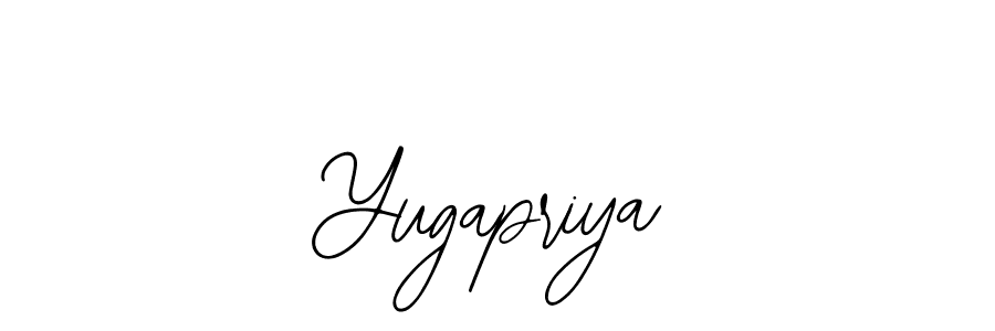 Also we have Yugapriya name is the best signature style. Create professional handwritten signature collection using Bearetta-2O07w autograph style. Yugapriya signature style 12 images and pictures png