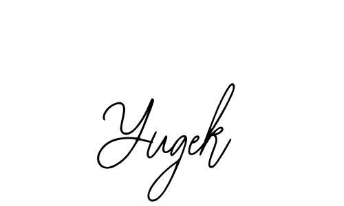 How to Draw Yugek signature style? Bearetta-2O07w is a latest design signature styles for name Yugek. Yugek signature style 12 images and pictures png