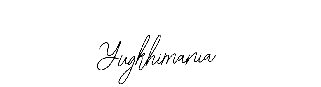 Similarly Bearetta-2O07w is the best handwritten signature design. Signature creator online .You can use it as an online autograph creator for name Yugkhimania. Yugkhimania signature style 12 images and pictures png