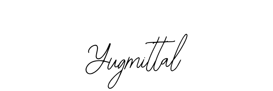 if you are searching for the best signature style for your name Yugmittal. so please give up your signature search. here we have designed multiple signature styles  using Bearetta-2O07w. Yugmittal signature style 12 images and pictures png