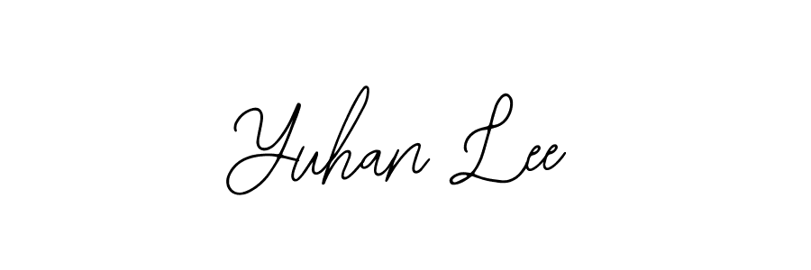 Similarly Bearetta-2O07w is the best handwritten signature design. Signature creator online .You can use it as an online autograph creator for name Yuhan Lee. Yuhan Lee signature style 12 images and pictures png