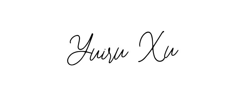 Create a beautiful signature design for name Yuiru Xu. With this signature (Bearetta-2O07w) fonts, you can make a handwritten signature for free. Yuiru Xu signature style 12 images and pictures png