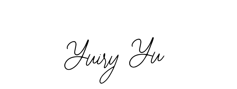 Also we have Yuiry Yu name is the best signature style. Create professional handwritten signature collection using Bearetta-2O07w autograph style. Yuiry Yu signature style 12 images and pictures png
