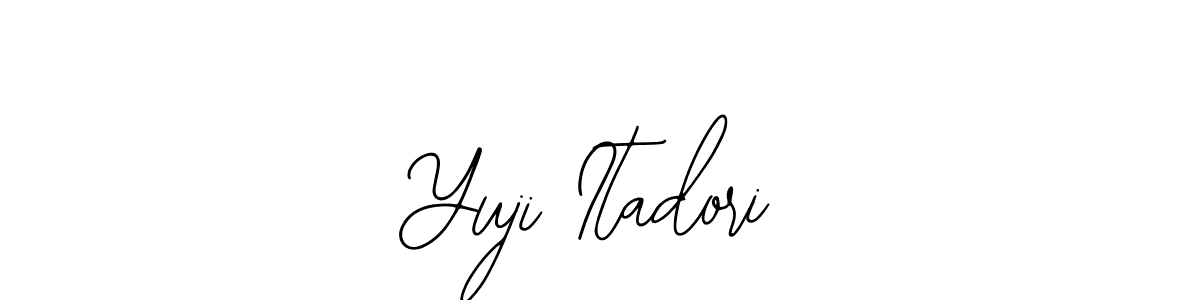 Similarly Bearetta-2O07w is the best handwritten signature design. Signature creator online .You can use it as an online autograph creator for name Yuji Itadori. Yuji Itadori signature style 12 images and pictures png