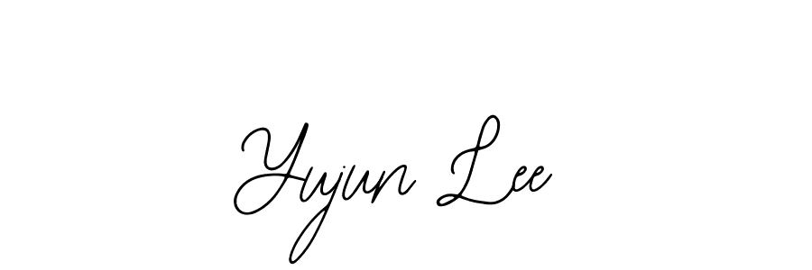 This is the best signature style for the Yujun Lee name. Also you like these signature font (Bearetta-2O07w). Mix name signature. Yujun Lee signature style 12 images and pictures png