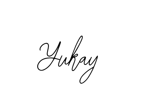 You should practise on your own different ways (Bearetta-2O07w) to write your name (Yukay) in signature. don't let someone else do it for you. Yukay signature style 12 images and pictures png
